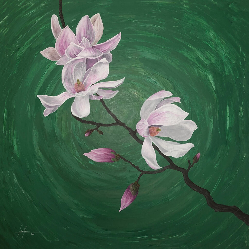 Magnolienblüten